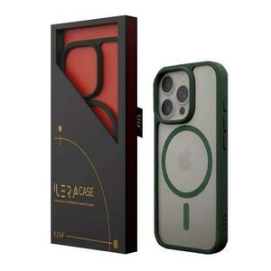 Husa iLeraGo ILGCACLCADG16PR, ColorAnt Clear Case, iPhone 16 Pro (Verde) imagine