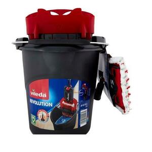 Set mop Vileda Revolution 2 in 1 (Negru) imagine
