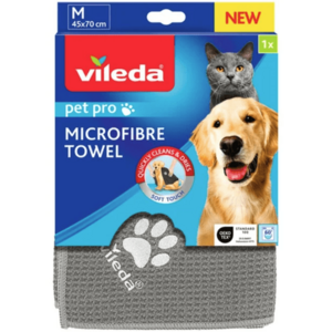 Prosop din microfibra Vileda Pet Pro pentru animale de companie, marime M imagine