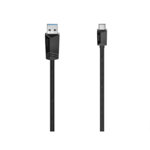 Cablu Hama 200653, USB-C - USB-A, 3 m (Negru) imagine