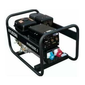 Generator curent electric cu sudura Hyundai HYKW220DC-3M, Trifazat, 8 CP (Negru) imagine