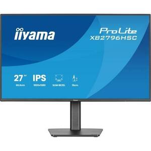 Monitor IPS LED Iiyama 27inch XB2796HSC-B1, Full HD (1920 x 1080), HDMI, Boxe, Pivot, 144 Hz, 3 ms (Negru) imagine