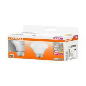 Set 2 becuri LED RGBW cu telecomanda Osram Star, dimabil, E27, 9W (60W), 806 lm, lumina alba si colorata imagine