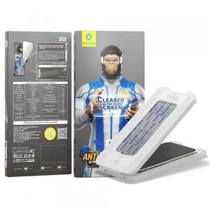 Folie de protectie Ecran Blueo Anti-Reflective HD Applicator Pro pentru Apple iPhone 16 Pro Max, Sticla Securizata, Full Glue imagine