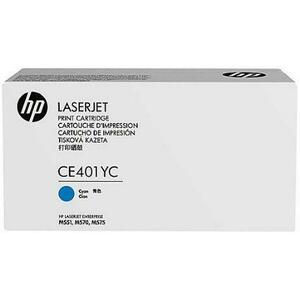Toner HP CE401YC (Cyan) imagine