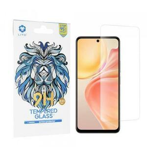 Folie de protectie Ecran Lito Classic pentru vivo Y28 4G, Sticla Securizata, Full Glue, 2.5D imagine