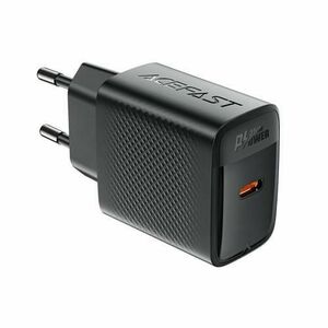 Incarcator Retea Acefast A104, 25W, 3A, 1 x USB-C (Negru) imagine