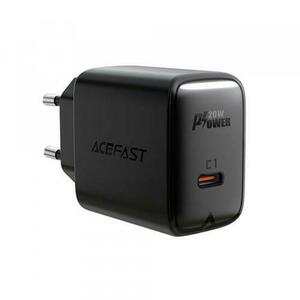 Incarcator Retea Acefast A1, 20W, 3A, 1 x USB-C (Negru) imagine
