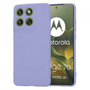 Husa pentru Motorola Edge 70, Techsuit, SoftFlex, Mov Deschis imagine