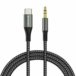 Cablu Audio Techsuit AC16 NexaSound, USB-C - 3.5mm, 1m (Gri) imagine