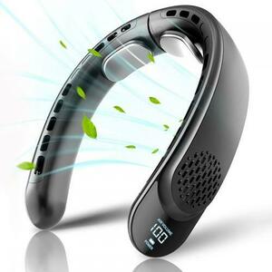 Ventilator Portabil Techsuit S8, Negru imagine