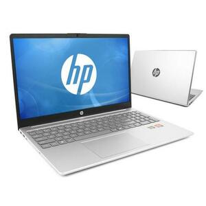 Laptop HP 15-fc0054nw (Procesor AMD Ryzen™ 7 5825U (16M Cache, up to 4.5 GHz), 15.6inch FHD, 16GB DDR4, 512GB SSD, AMD Radeon, Argintiu) imagine