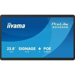 Ecran Profesional IPS LED Iiyama 23.8inch S2425AS-B1P, Full HD (1920 x 1080), Boxe (Negru) imagine
