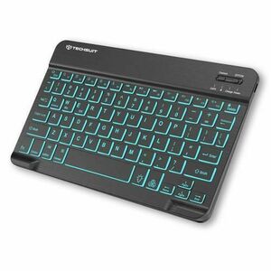 Tastatura Techsuit WK1, iluminare RGB, Bluetooth (Negru) imagine