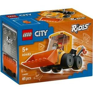 LEGO® City - Vehicule – Incarcator de constructii 60483, 61 piese imagine