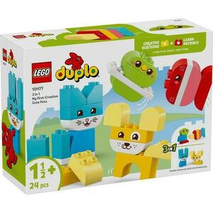 LEGO® DUPLO My First - Animalute de companie creative 3 in 1 10477, 24 piese imagine
