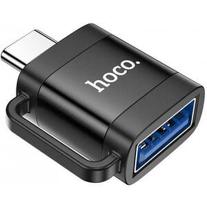 Adaptor HOCO UA31C, USB-C - USB-A (Negru) imagine