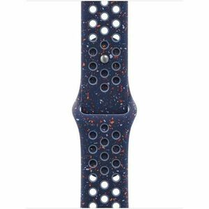Curea Smartwatch Apple MGAX4ZM/A pentru Watch 42mm, Nike Sport Band, M/L (Albastru) imagine