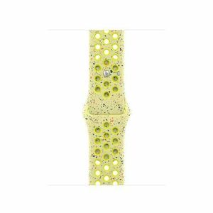 Curea Smartwatch Apple MG9V4ZM/A pentru Watch 40mm, Volt Splash Nike Sport Band, S/M (Galben) imagine