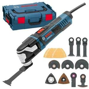 Multi-cutter BOSCH GOP 55-36, 550 W, prindere rapida accesorii, turatie constanta, turatie reglabila, valiza transport, accesorii imagine