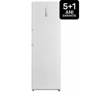 Congelator vertical Tesla RU2700FM, Clasa E, 273L, H 185 cm, Total No Frost, Functie frigider (Alb) imagine