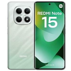 Telefon Mobil Xiaomi Redmi Note 15 4G, Procesor Mediatek Helio G100 Ultra Octa-Core, AMOLED 6.77inch, 6GB RAM, 128GB Flash, Camera Duala 108MP, Wi-Fi, 4G, Dual Sim, Android (Verde) imagine