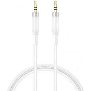 Cablu audio XO Design NB-R279C, 3.5mm - 3.5mm, 1m (Alb) imagine
