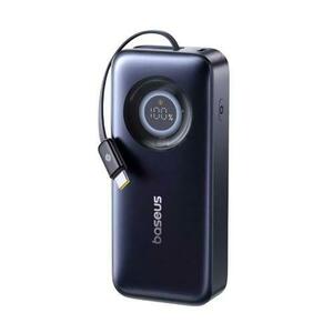 Acumulator extern Baseus EnerCore CR11, 20.000mAh, cu cablu USB-C integrat 67W (Negru) imagine