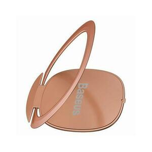 Suport Baseus Ring Invisible, Roz/auriu imagine