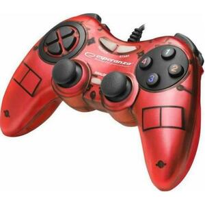 Controller Esperanza Fighter EGG105R, PC (Rosu) imagine