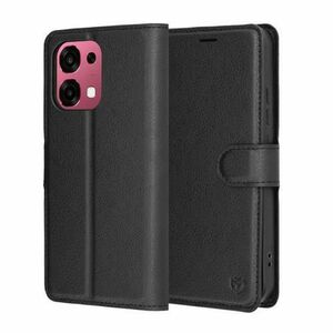 Husa pentru Oppo A6 Pro 5G / A6 Pro 4G, Techsuit, Leather Folio, Neagra imagine