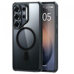 Husa MagSafe pentru Samsung Galaxy S26 Ultra, ESR, Classic Hybrid, Neagra Transparenta imagine