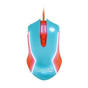 Mouse Gaming FR-TEC Dragon Ball Super, Wired, USB (Albastru/Portocaliu) imagine