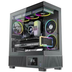 Calculator Sistem PC Gaming OptimX Best Kian, Intel Core i3-10100 3.60 - 4.30GHz, 16GB DDR4, 1TB SSD, Nvidia RTX 3050 6GB, Windows 11 Pro imagine