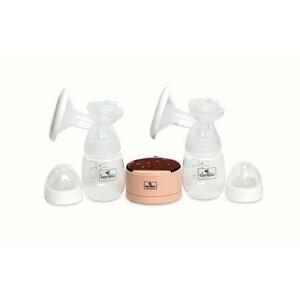 Pompa de san electrica dubla Lorelli Daily Comfort, LED touch screen, 3 moduri de functionare, Roz imagine