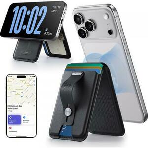 Portofel MagSafe, ESR, Findy my Wallet, Negru imagine