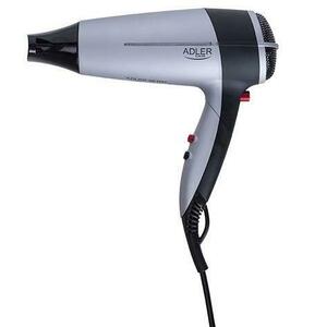 Uscator de par Adler AD2239, 2000 W, 3 Trepte de temperatura (Negru/Argintiu) imagine