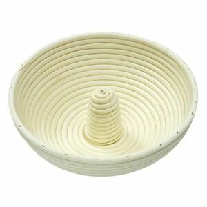 Cos dospire aluat paine traditionala Couronne, 30 cm, ratan Zokura Z1511 imagine