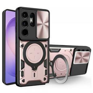 Husa pentru Samsung Galaxy S26 Ultra, Techsuit, CamGuard Pro, Roz Aurie imagine