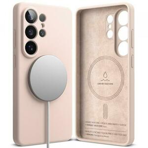 Husa MagSafe pentru Samsung Galaxy S26 Ultra, Ringke, Silicone, Roz imagine