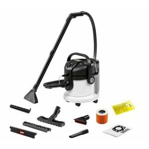Aspirator Karcher SE 4 1.081-150.0, cu filtrare prin apa, cu sac, 4 litri, 1000 W, filtru tip cartus, aspirare umeda si uscata, 9 accesorii imagine