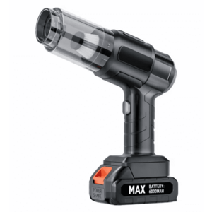 Aspirator auto portabil putere 100W cu 1 Acumulator 48V design ergonomic 6 CAPETE imagine