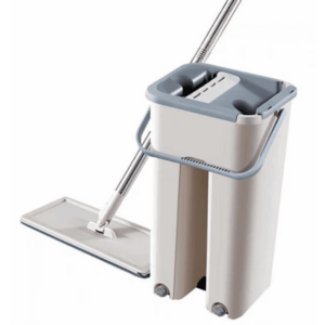 Mop profesional cu galeata doua cuve rotativ 360 si 2 rezerve imagine