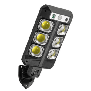 Lampa solara LED 3 moduri iluminare Senzor miscare Telecomanda Negru SH 804B imagine