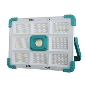 Proiector solar COBA CB F374 cu 374 LED putere 300 W alb/albastru 9 casete imagine