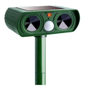 Aparat Repelent ultrasonic solar pentru rozatoare verde cu detector de miscare imagine