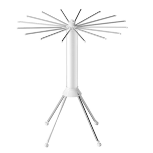 Uscator rufe cilindric portabil si pliabil 16 tije extensibil vertical ALB imagine