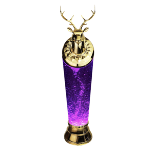 Lampa decorativa RD C103 lumina colorata forma de cerb imagine