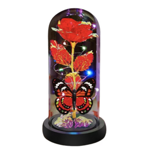 Lampa portabila LED RDC172 model Trandafir si Fluture imagine