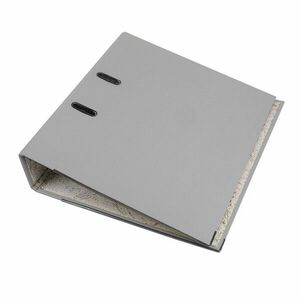 Biblioraft Gri A4 cu Bordura Metalica – Cotor 7.5 cm, Rezistent pentru Arhivare imagine